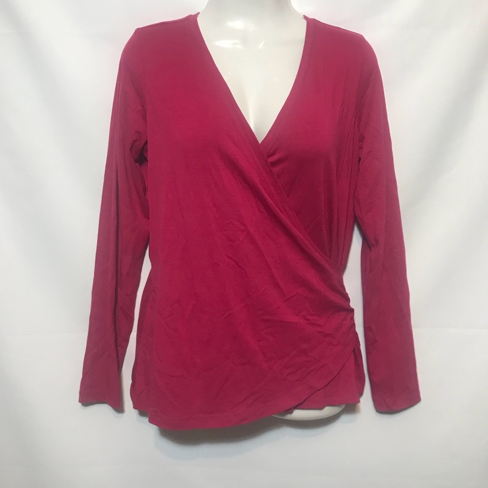 LL Bean Women’s  blouse color Pink size Small